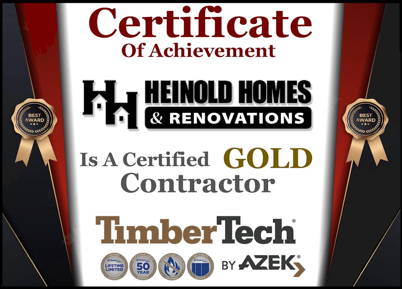 Azek Gold Status Plaque